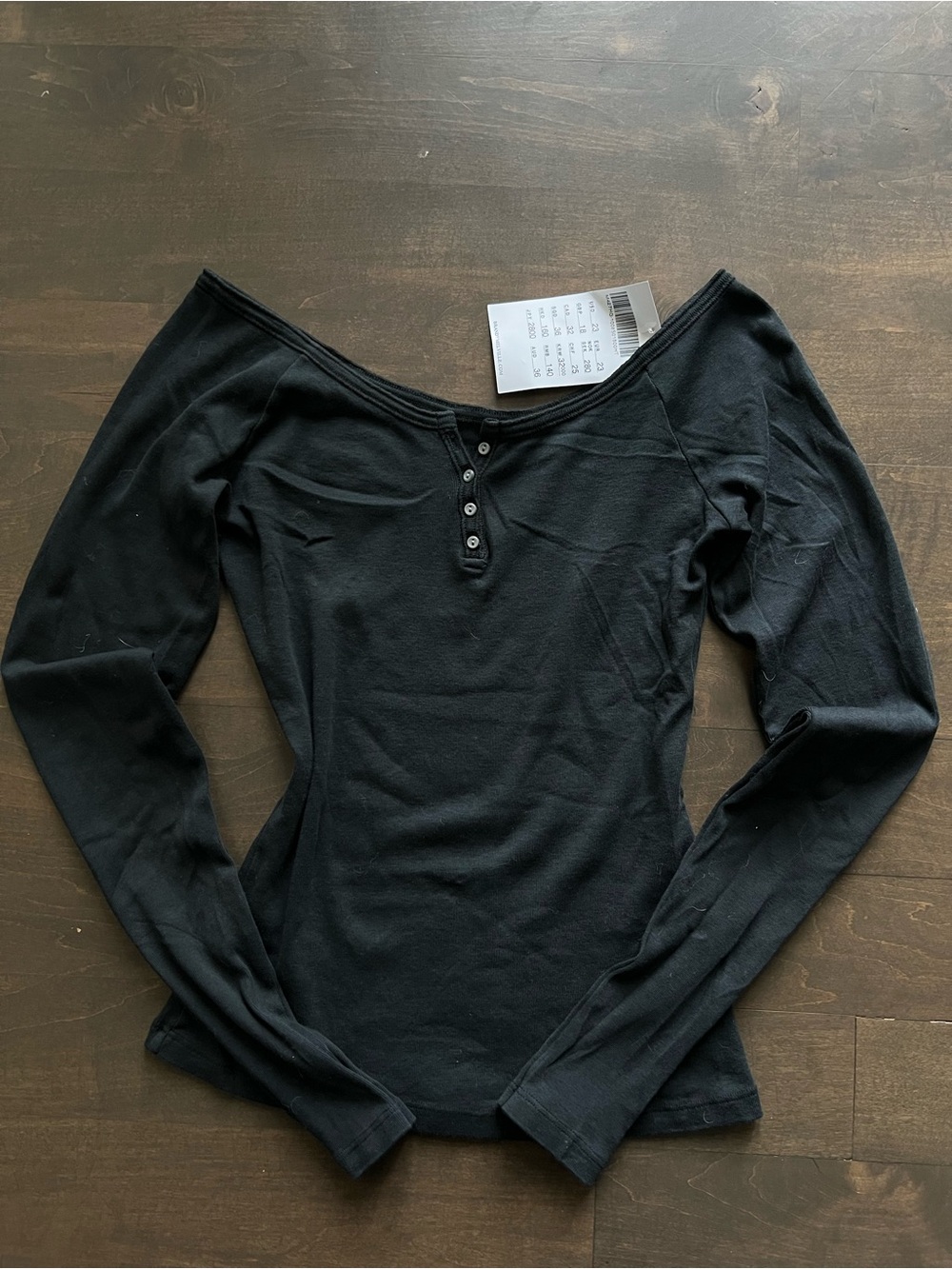 2000s inspired fall off the shoulder brandy fitted boatneck